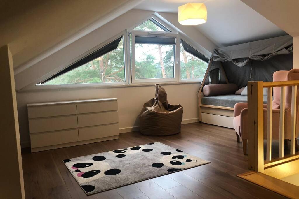 Dwupoziomowy Apartament Nad Jeziorem W Lesie Lejlighed Augustów Eksteriør billede