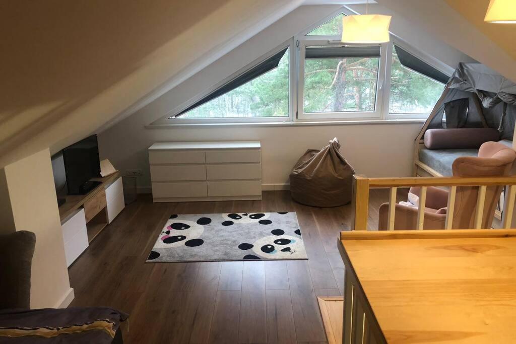 Dwupoziomowy Apartament Nad Jeziorem W Lesie Lejlighed Augustów Eksteriør billede